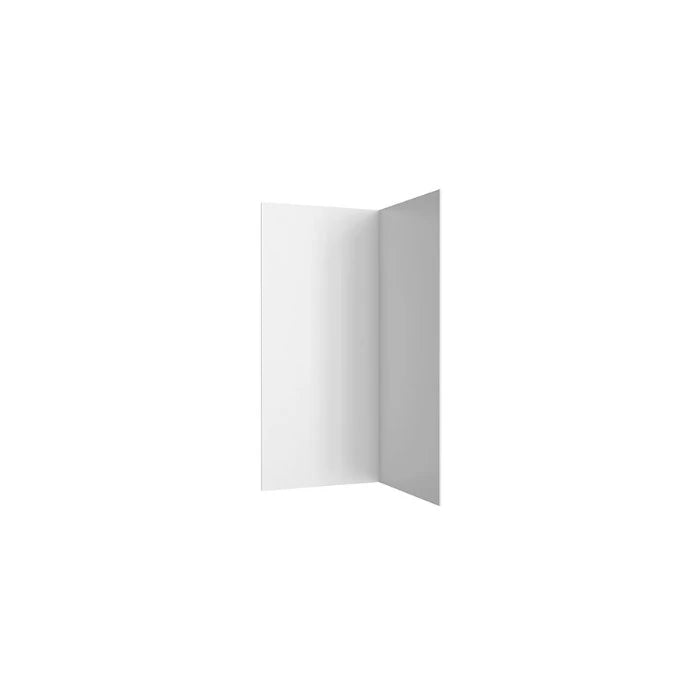 2 Sided Shower Wall Acrylic 900 x 900 x 2000mm