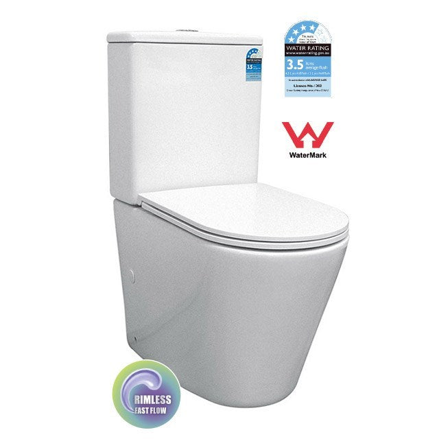 T2149A - Back to Wall RIMLESS Toilet Suite