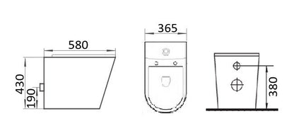 Rimless Floor Pan