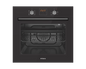 60cm Built in Oven, 66L Capacity, 8Cooking Functions,
Triple Glazed Door, Programable Electronic Timer, Made In
Europe, Black