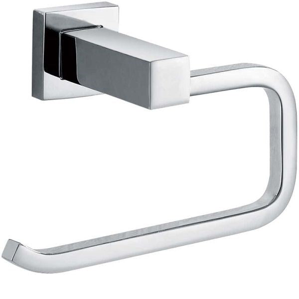 QUBI Toilet Roll Holder in Chrome