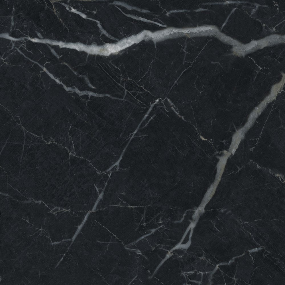 600x600 Porcelain Tiles - Matt Black