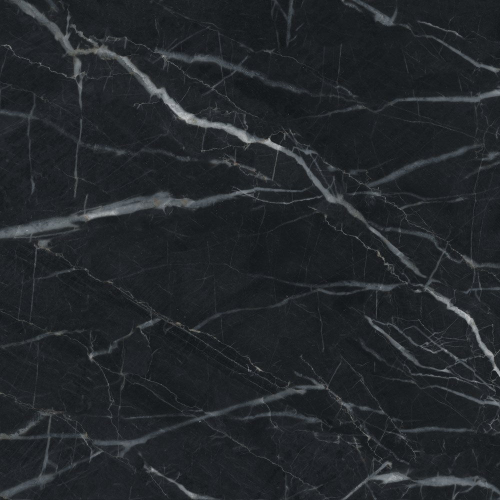 600x600 Porcelain Tiles - Matt Black