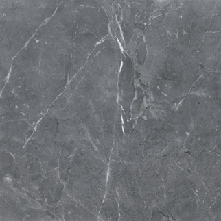 600x600 Porcelain Tiles - Matt Marble Dark Grey
