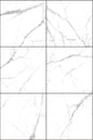 900 X 900 Porcelain Tiles - Gloss Calacatta