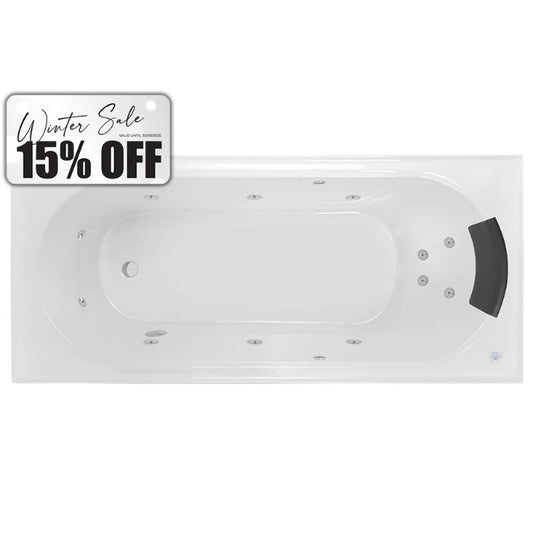 Turin 1520 1665 1790 Contour 12 Jet Spa Bath