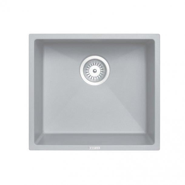 Carysi Magic Salsa Concrete Grey Single Bowl Granite Kitchen Sink 457*406mm