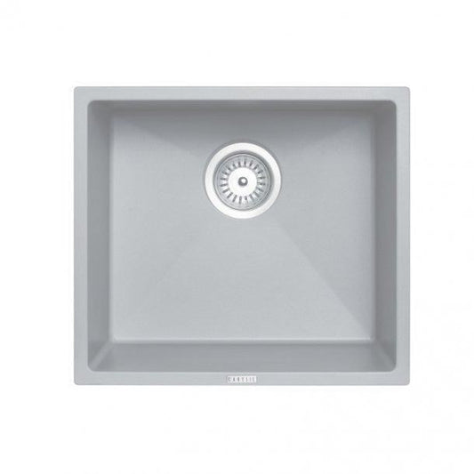 Carysi Magic Salsa Concrete Grey Single Bowl Granite Kitchen Sink 457*406mm