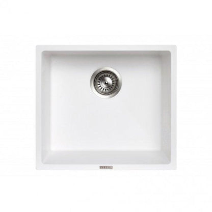 Carysi Magic Salsa White Single Bowl Granite Kitchen Sink 457*406mm