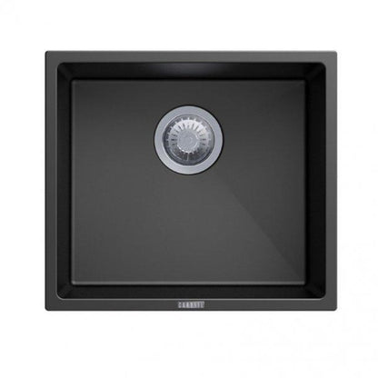 Carysi Magic Salsa Black Single Bowl Granite Kitchen Sink 457*406mm