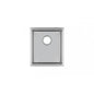 304 Stainless Steel Hand-made Single Bowl Kitchen Sink(Round Edges) 390*450*215mm