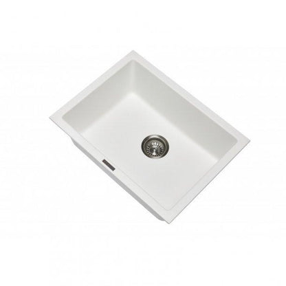 Carysil White Single Big Bowl Granite Kitchen Sink 610*457mm