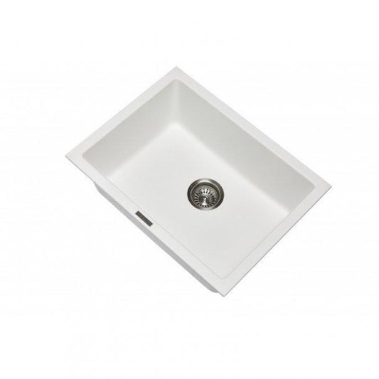 Carysil White Single Big Bowl Granite Kitchen Sink 610*457mm