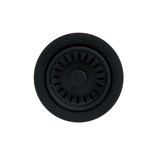 90/114mm Kitchen Sink Black  Strainer Waste Assembly Stainless Steel 304