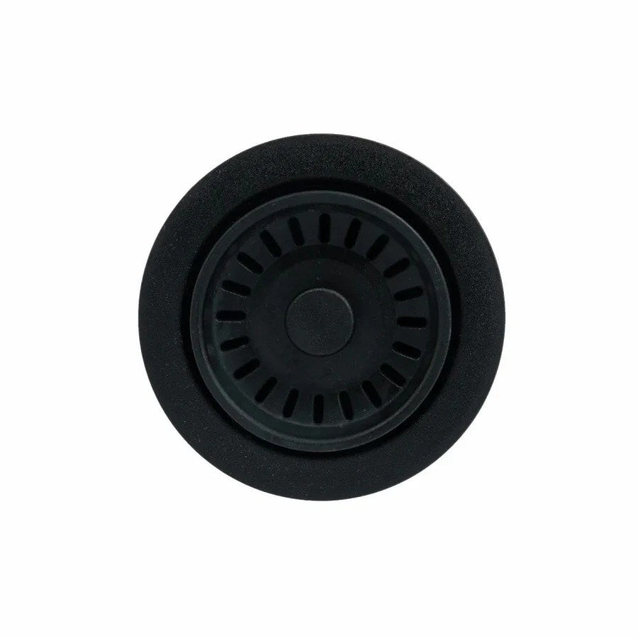 90/114mm Kitchen Sink Black Strainer Waste Assembly Stainless Steel 304