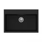 Carysil Waltz Black Single Bowl Granite Kitchen Sink 680*500*202mm