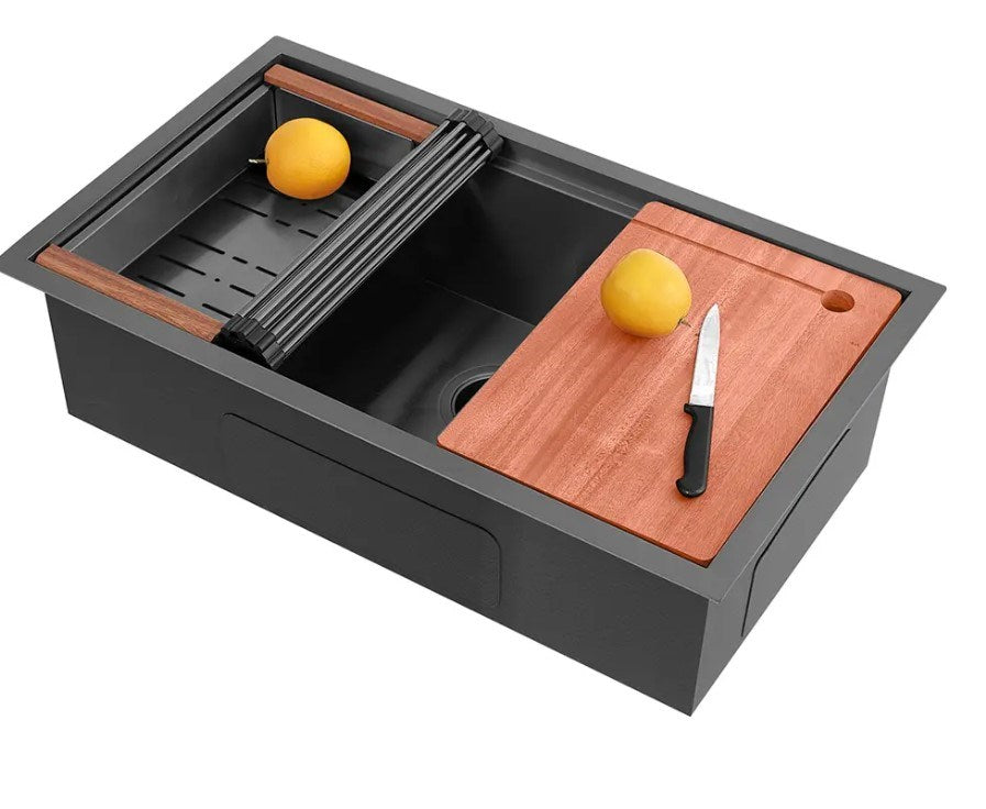 Kitchen/Laundary Sink-Single Bowl 800x450x250mm