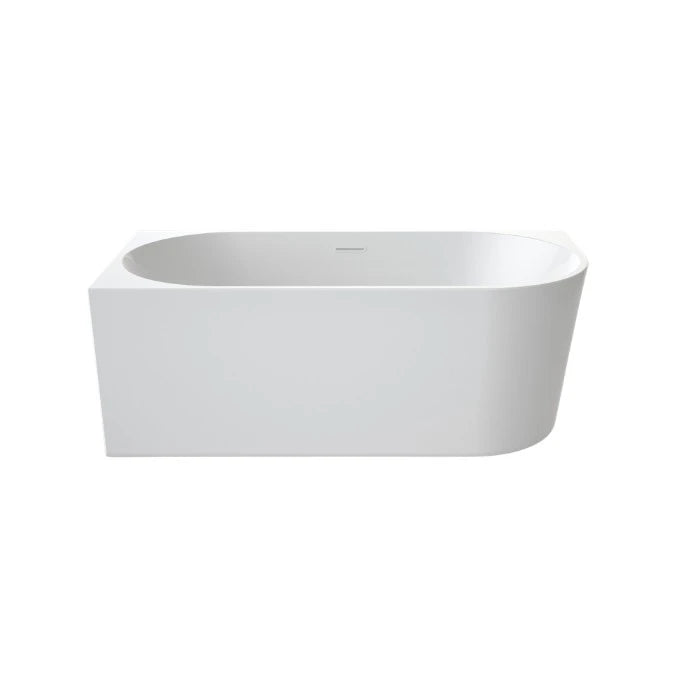 Caroma Urbane II Back To Corner Bath Left Hand Side 1500 Overflow White