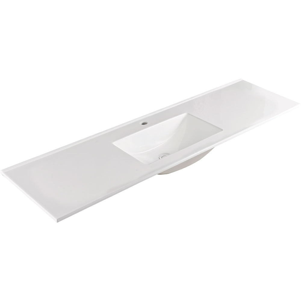 Vanessa 1800 Single Bowl Poly-Marble Basin-Top