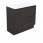 Carmen Door & Drawer 900 Floor Standing Vanity polytec estella oak woodmatt