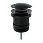 UNIVERSALWASTE 32/40mm Dome Pop Up Pull Out Matte Black