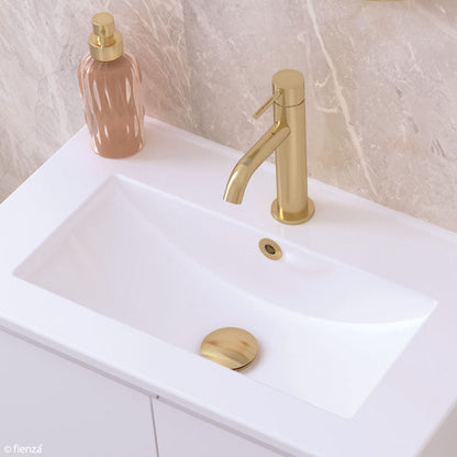 UNIVERSALWASTE 32/40mm Dome Pop Up Pull Out Urban Brass