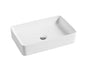 DIOR-II Above Counter Basin in Gloss White Finish