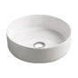 JAMIE Above Counter Basin in Gloss White Finish