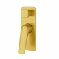 Wall Mixer With Diverter Square-FRENCH GOLD