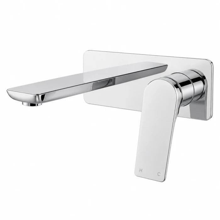 Regio Cacey Series Square Wall Mixer with Spout