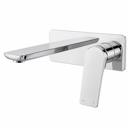 Regio Cacey Series Square Wall Mixer with Spout