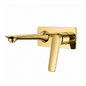 Selene French Gold Wall Mounted Basin Faucet