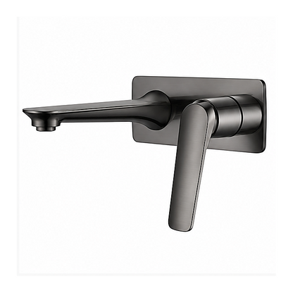 Selene French Gold Wall Mounted Basin Faucet