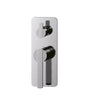 ROMEO Shower Mixer with Diverter in Brushed Nickel
