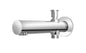 JESS Bath Spout with Diverter in Chrome