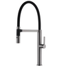 ROMEO Gun Metal Sink Mixer with Black Hose