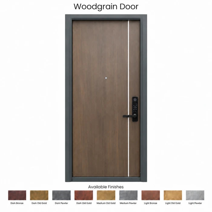 Woodgrain Elegance Entry Door