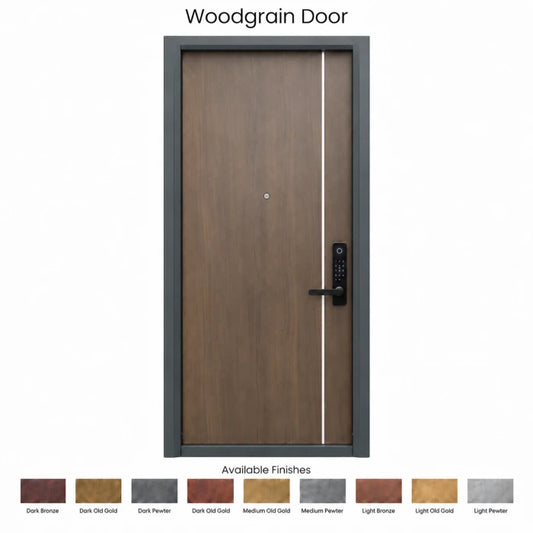 Woodgrain Elegance Entry Door