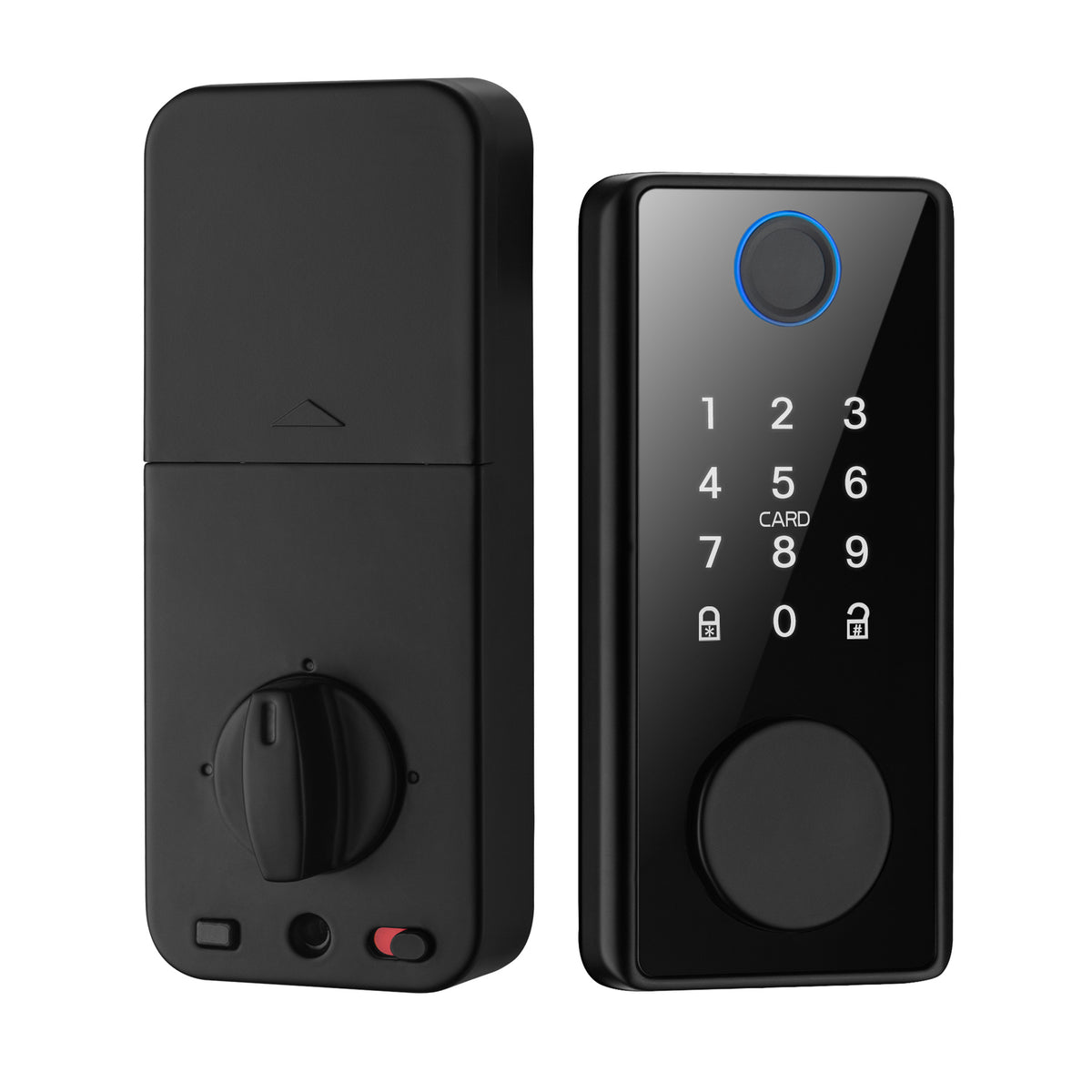 Smart Door Lock with Biometric and Keyless Entry Options