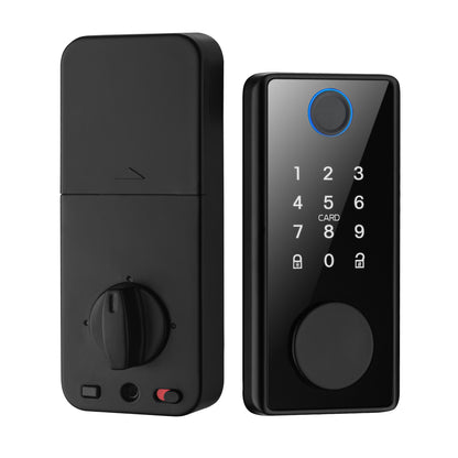 Smart Door Lock with Biometric and Keyless Entry Options