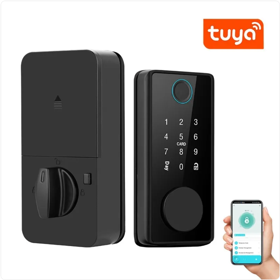 Wooden Door Smart Fingerprint Lock