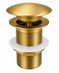 Brass Pop Up Waste No Overflow