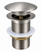 Brass Pop Up Waste No Overflow