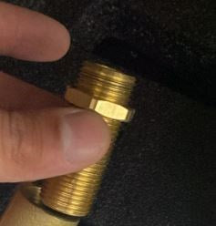 Brass Extension to match SP10.05