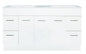 1200 freestanding vanity double bowl 4 drawers