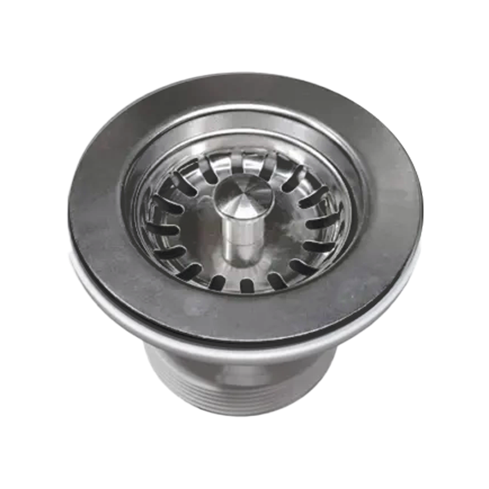 Stainless Steel Sink Waste Strainer  (Without Overflow) for Stainless Steel Sink