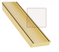 Muses Aluminium Slimline Tile Insert Matte Yellow Gold 300*100*26mm