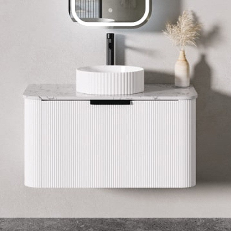 PIAZA 900mm Wall Hung Vanity CABINET only VT Piaza