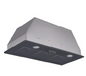 90cm Undermount Rangehood Black Stainless Steel Mesh