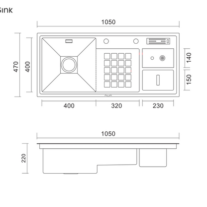 Versitile Smart Sink